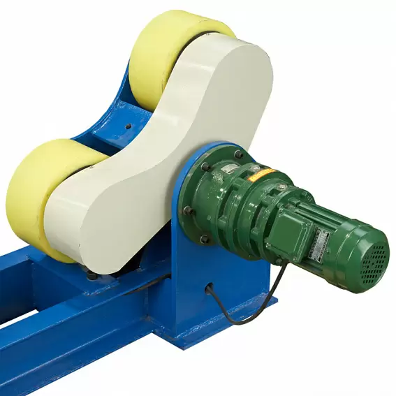 Роликовый вращатель грузоподъемностью 10 тонн с саморегулировкой расстояния между роликами